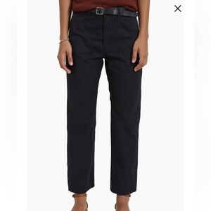 Alex Mill Neil High Waist Straight Leg Utility Twill Pants